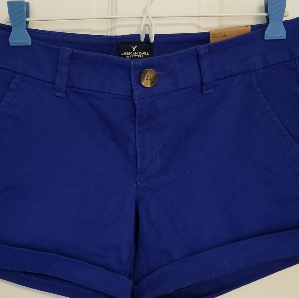 NWT American Eagle MIDI shorts sz 6